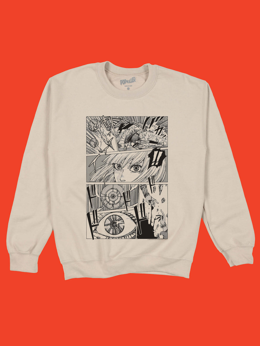 Vtg HALLO PULIN Anime Japan Manga Comic orders Sweatshirt Sweater