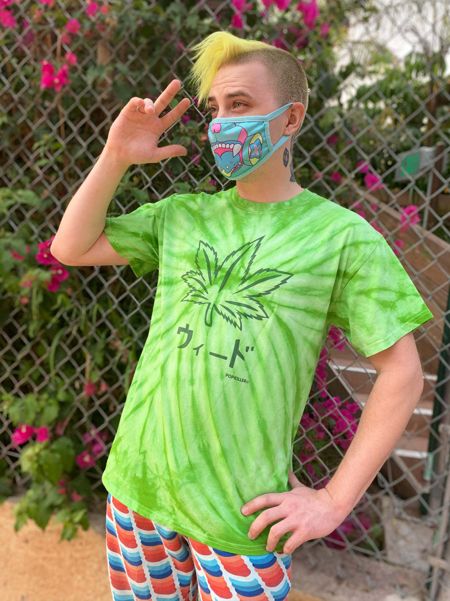 Weed, Oversized tie-dye t-shirt – Stoner City Rollers