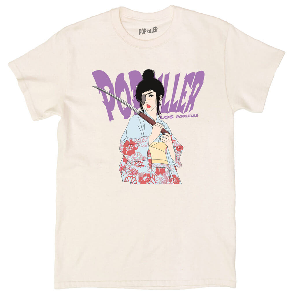 Popkiller Artist Series Warakami Vaporwave Totally Sad Classic T-Shirt Black / S