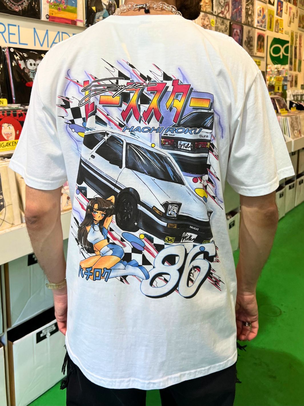 Popkiller Artist Series Mizucat Hachiroku Racing Classic T-shirt