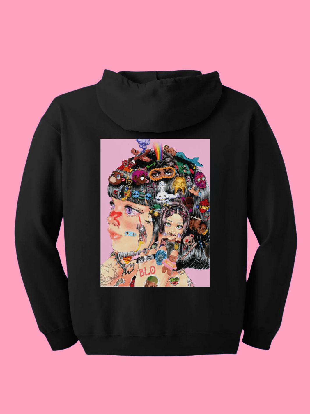 Popkiller Artist Series Cogumeli Music Obsession Zip Up Hoodie