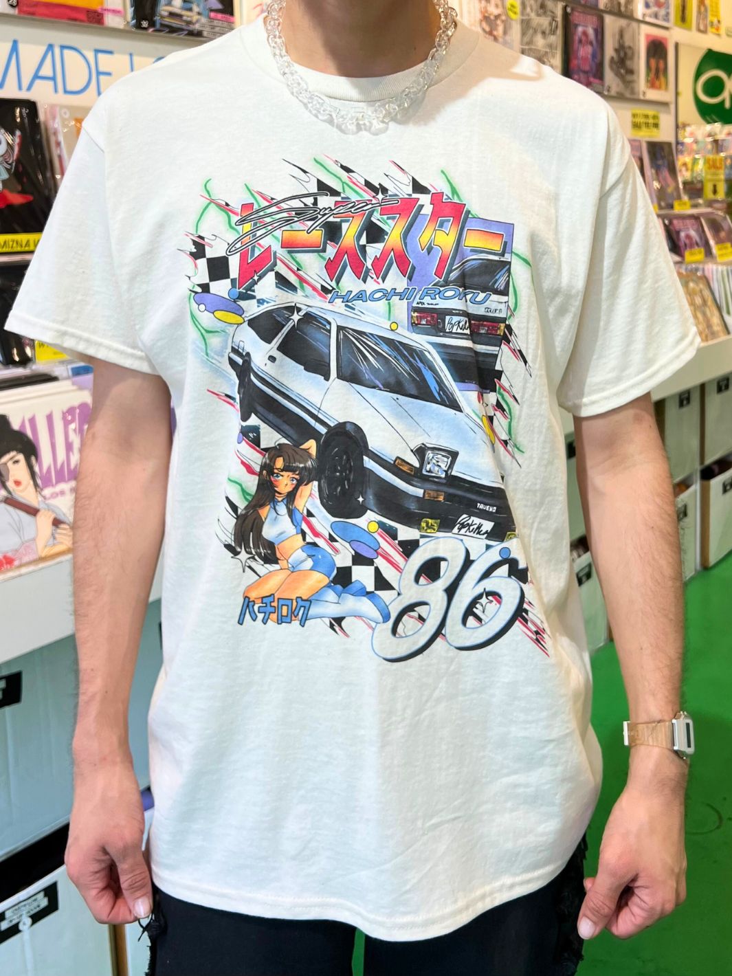 Popkiller Artist Series Mizucat Hachiroku Racing Classic T-shirt