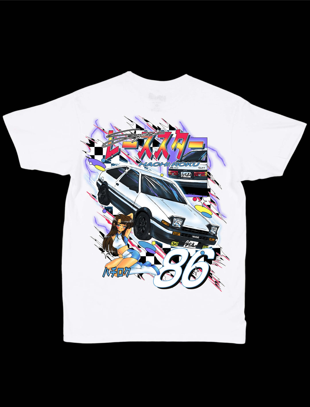 Popkiller Artist Series Mizucat Hachiroku Racing Classic T-shirt