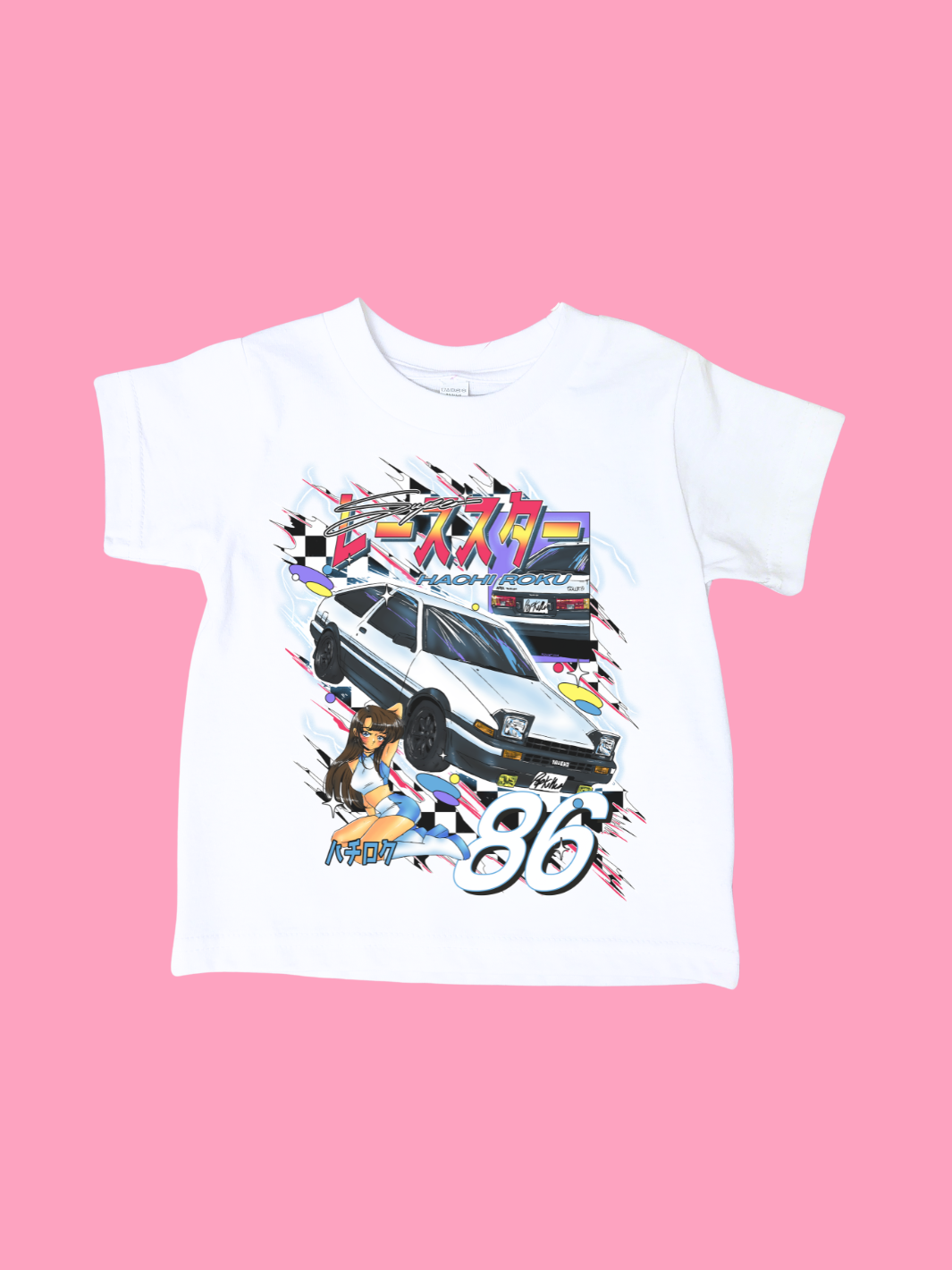 Popkiller Artist Series Mizucat Hachiroku Racing T-Shirt