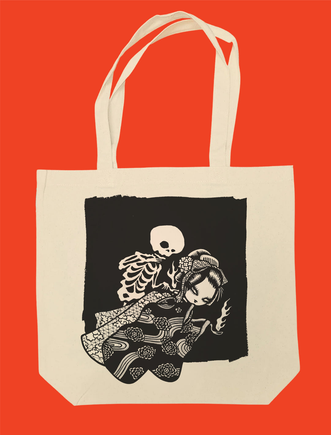 Popkiller Artist Series Mizna Wada Kwaidan Tote Bag