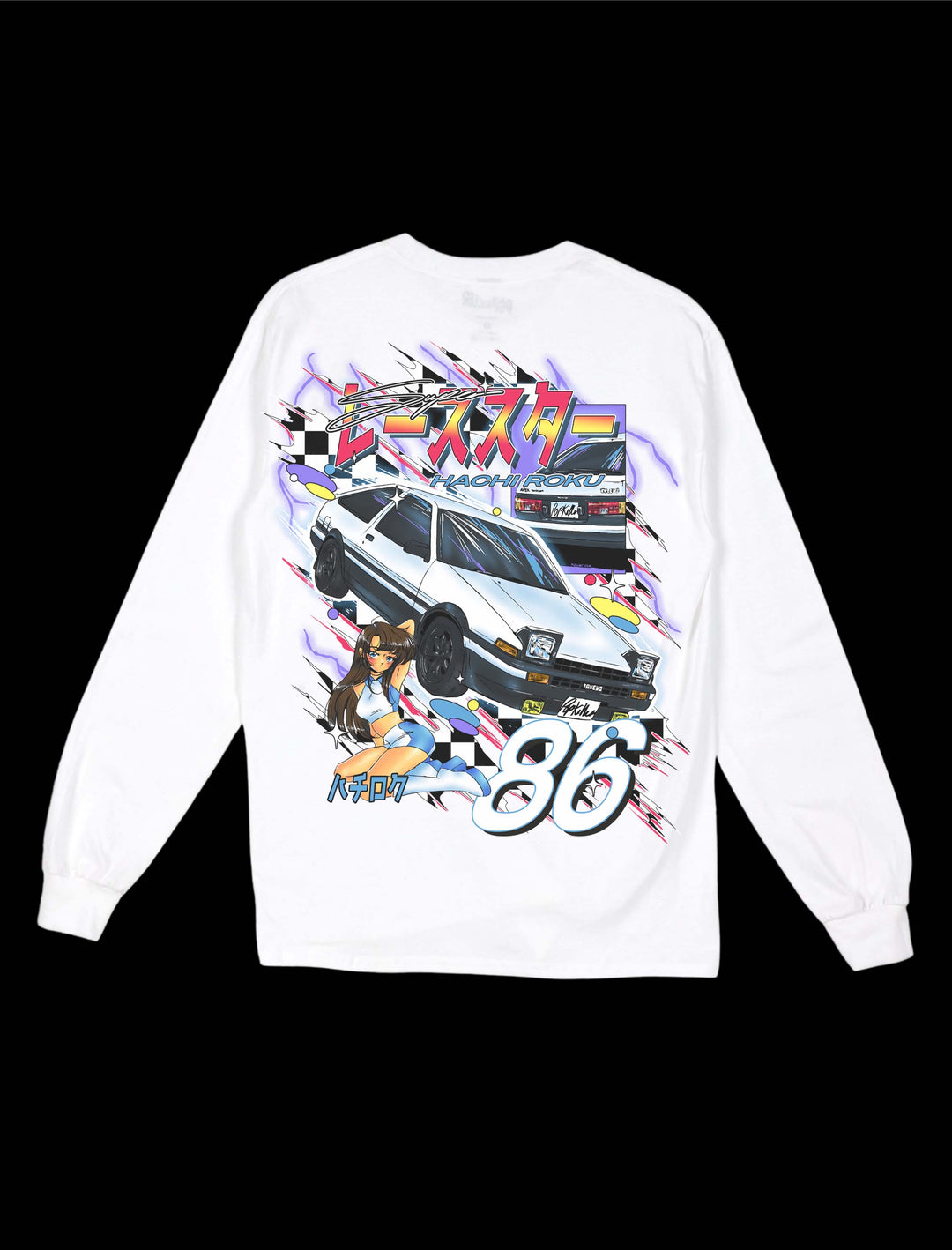 Popkiller Artist Series Mizucat Hachiroku Racing Long Sleeve