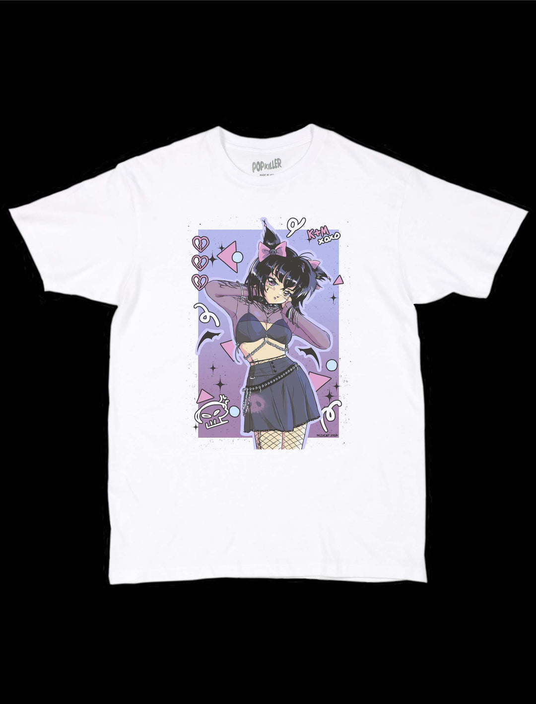 Popkiller Artist Series Mizucat Kuromix Classic T-shirt