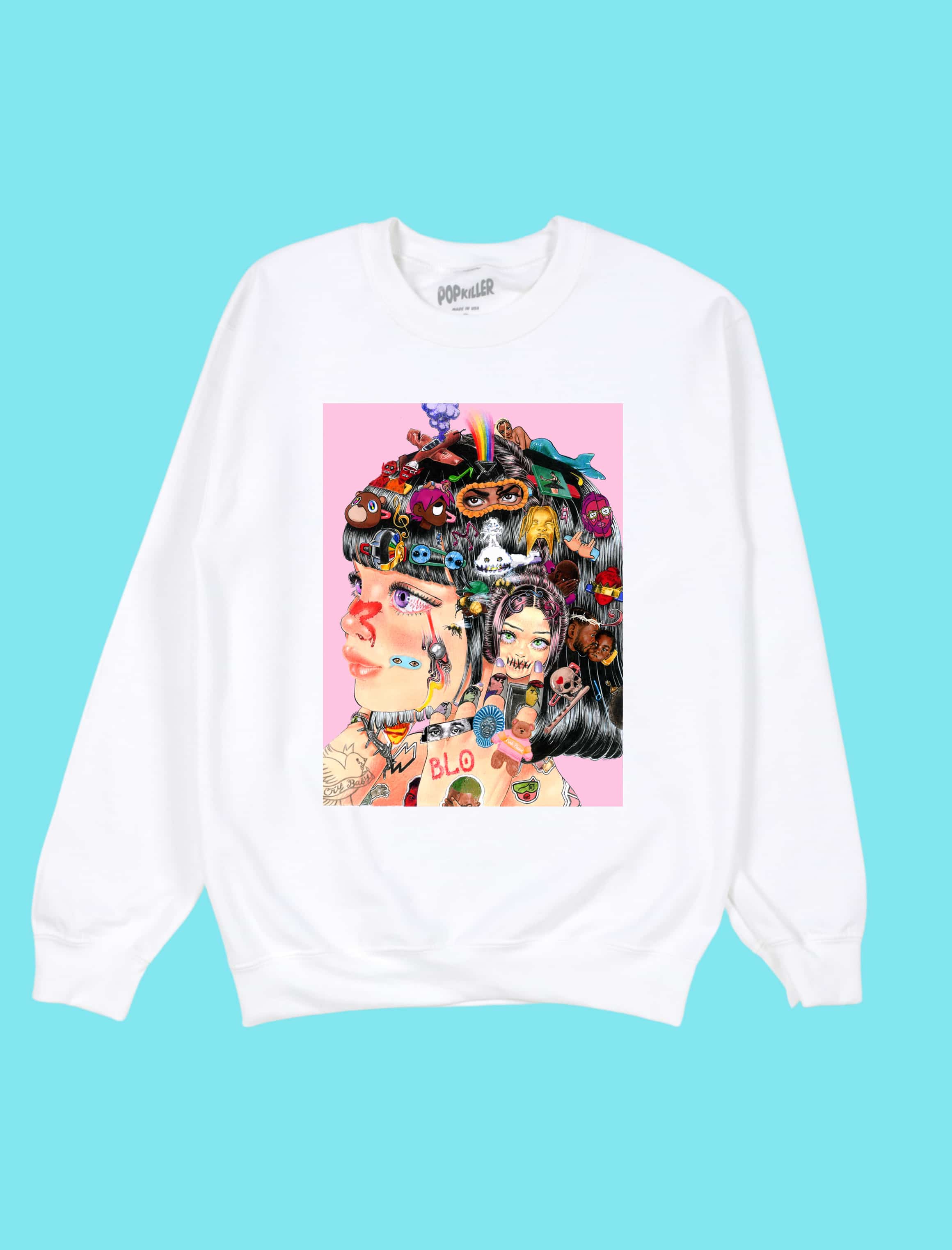 Popkiller Artist Series Cogumeli Music Obsession Pullover