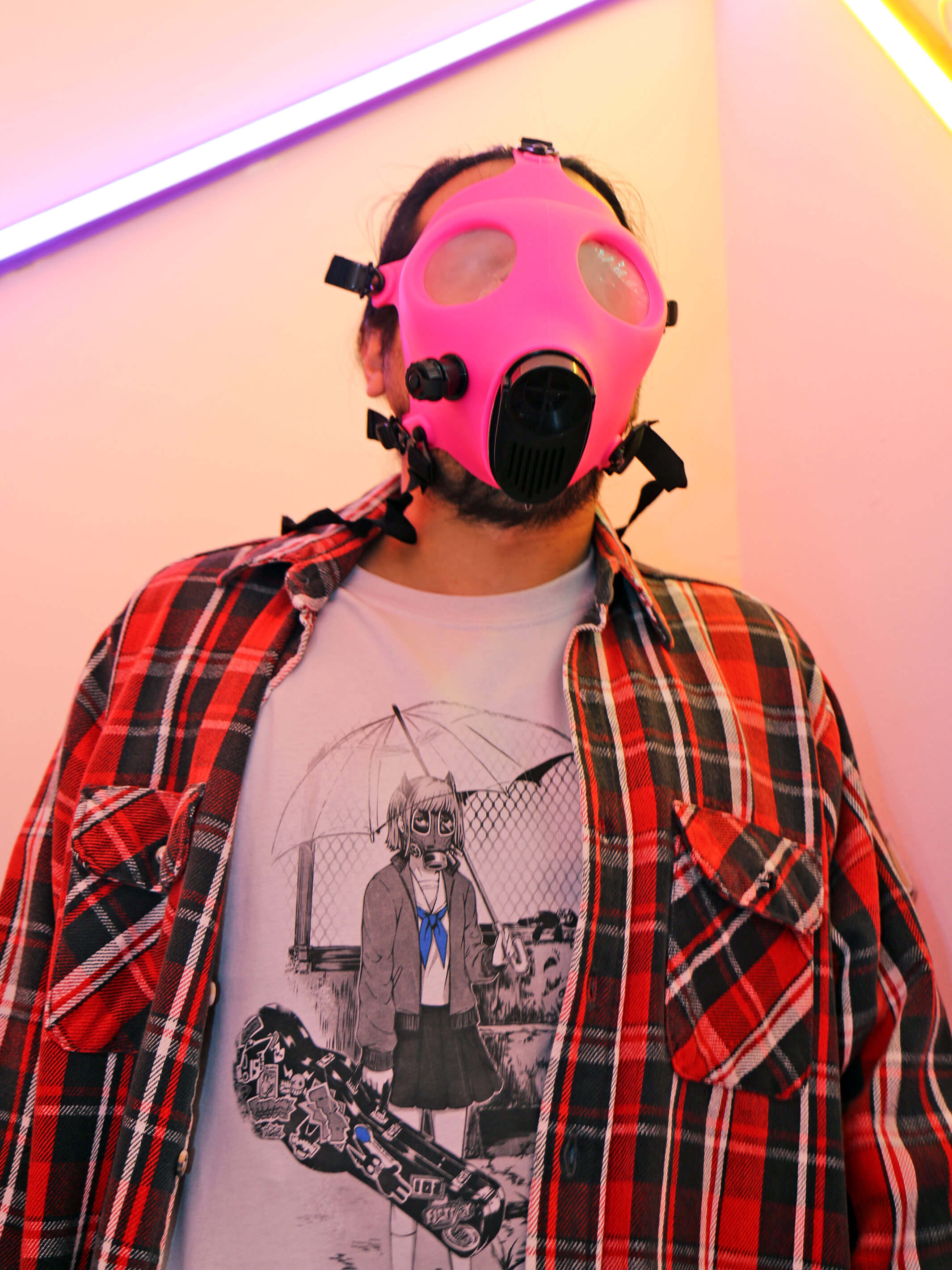 Gas mask t clearance shirt