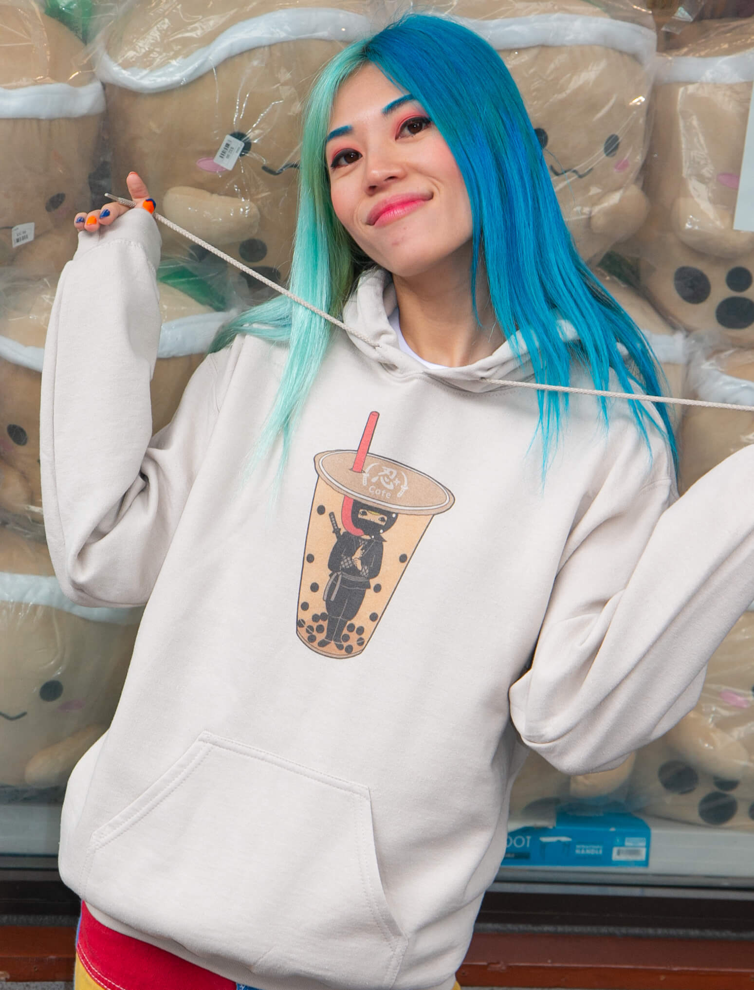 Ninja shop pullover hoodie