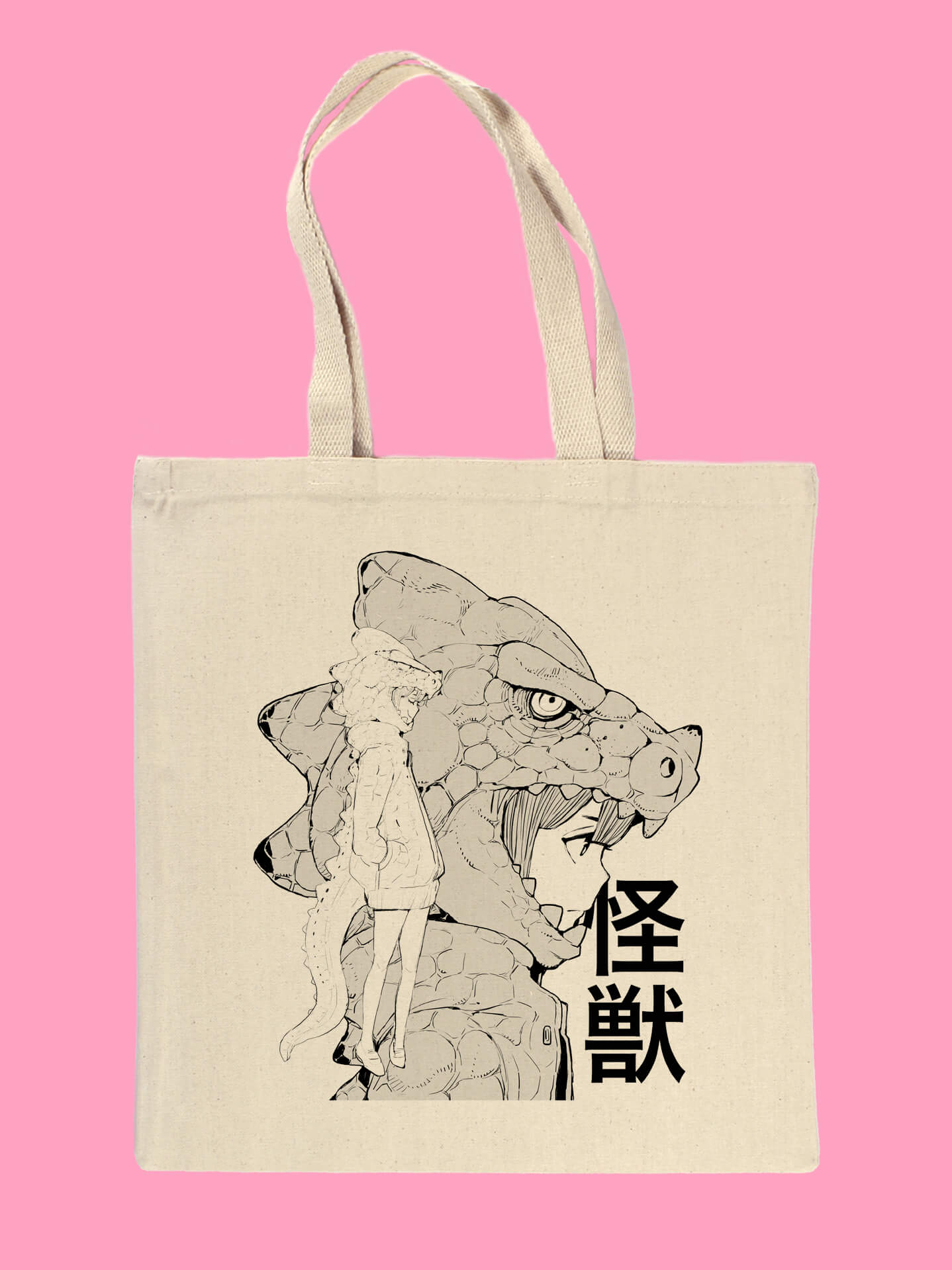 ECOSTHETIC Eco Friendly Anime Design Tote Bag : Amazon.in: Bags, Wallets  and Luggage