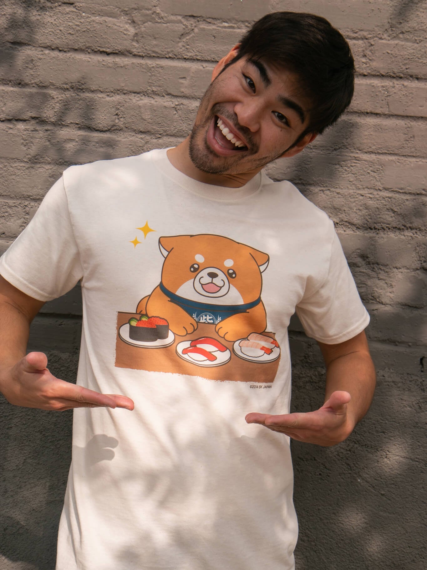 Popkiller Artist Series Mochishiba at Sushi Bar Classic T shirt